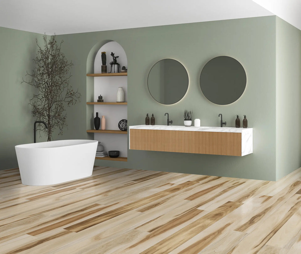 Huntington Hickory CALI Vinyl Windansea High Tide