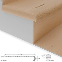 Morro Beige Cali Vinyl Stair Tread