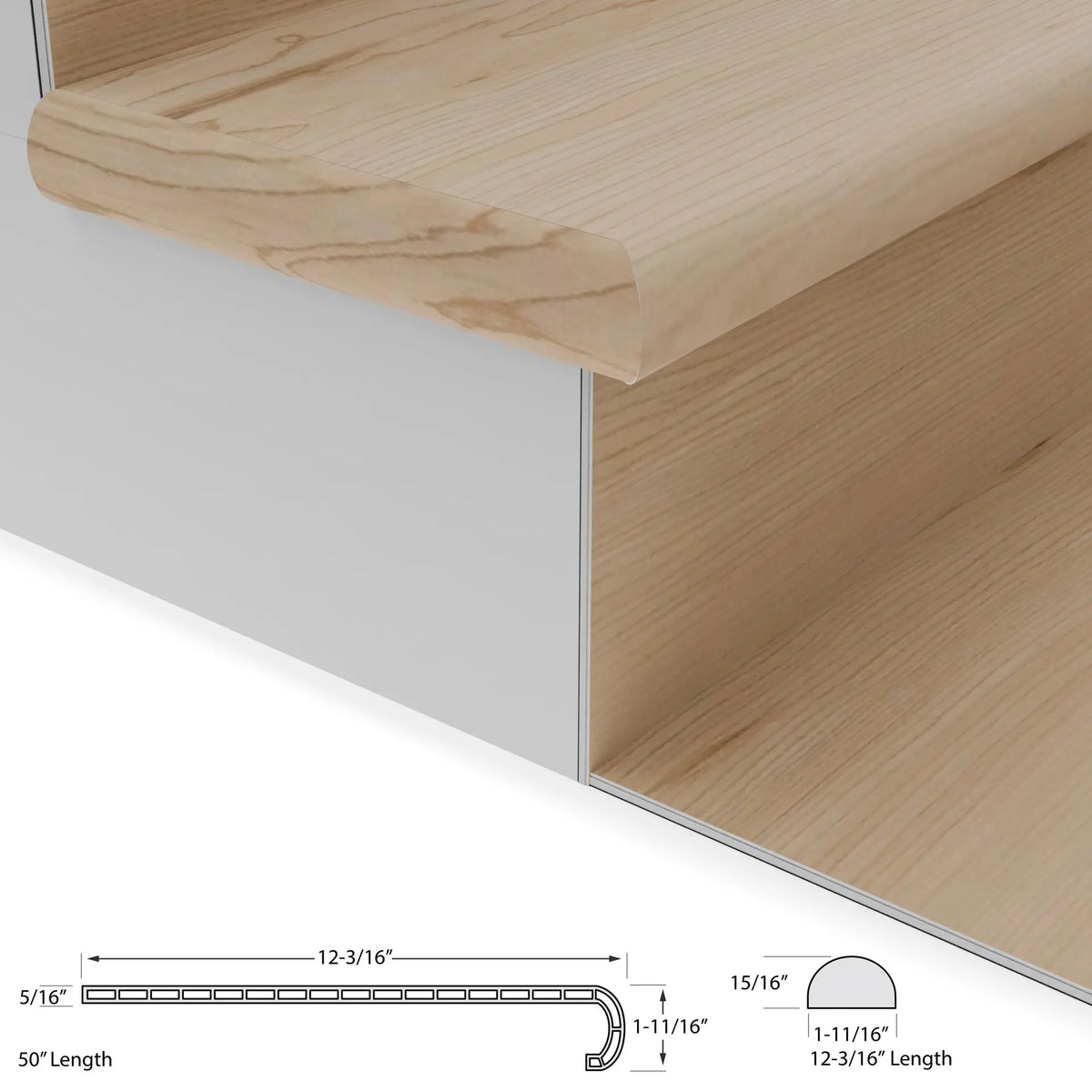 Doheny Dune Cali Vinyl Stair Tread