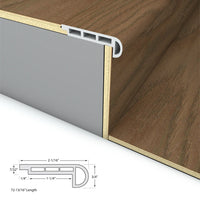 Bridge Beam Stair Nosing Flush 6.5mm