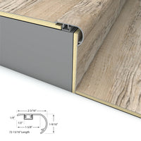 Bridge Beam Stair Nosing Overlap 6.5mm