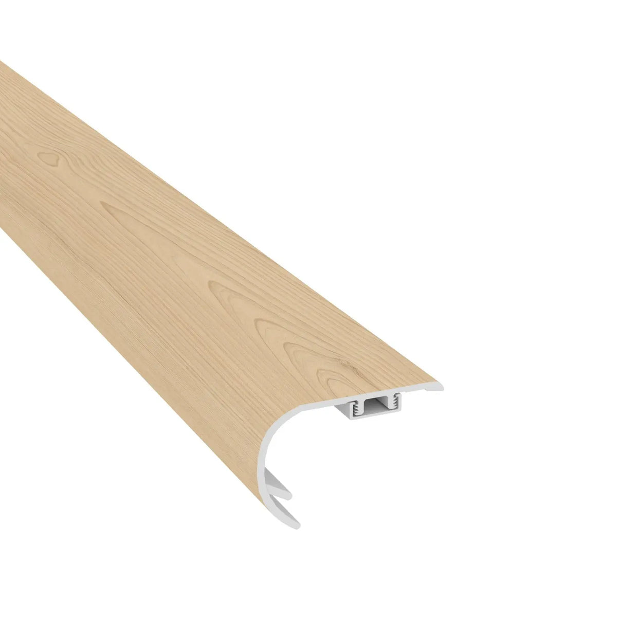 Caspar Cream Cali Vinyl Stair Nosing Overlap
