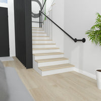 Sandstone Wash Laguna Vinyl Stair Tread w/ Cap