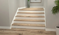 Seaboard Oak Cali Vinyl Stair Nosing Overlap