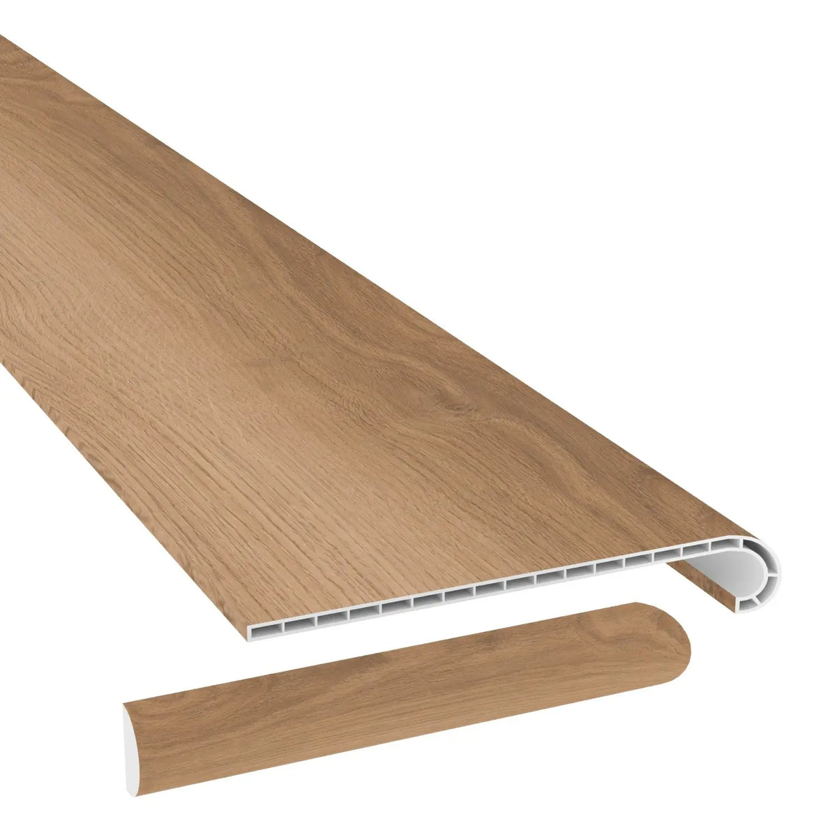 Shore Thing Stair Tread w/ Cap Vinyl Universal