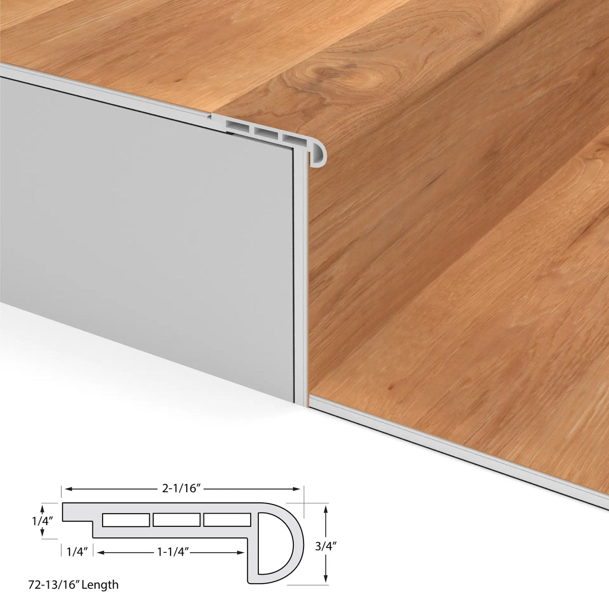 South Seas Cali Vinyl Stair Nosing Flush