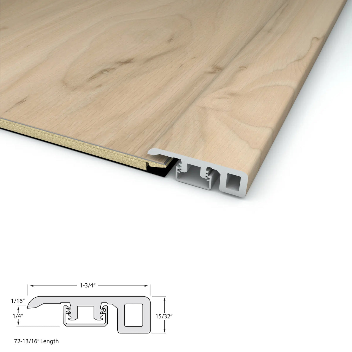 Timber Beach Threshold 6.5mm
