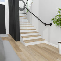 Tourmaline Toast Cali Vinyl Stair Tread