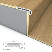 Sunbaked Escape Stair Nosing Flush 6.5mm